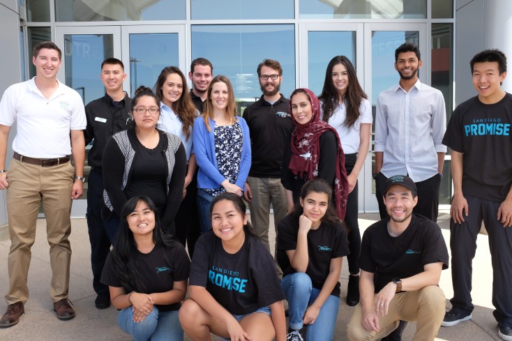 Group picture of outreach team