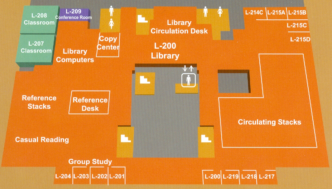 Library floorplan